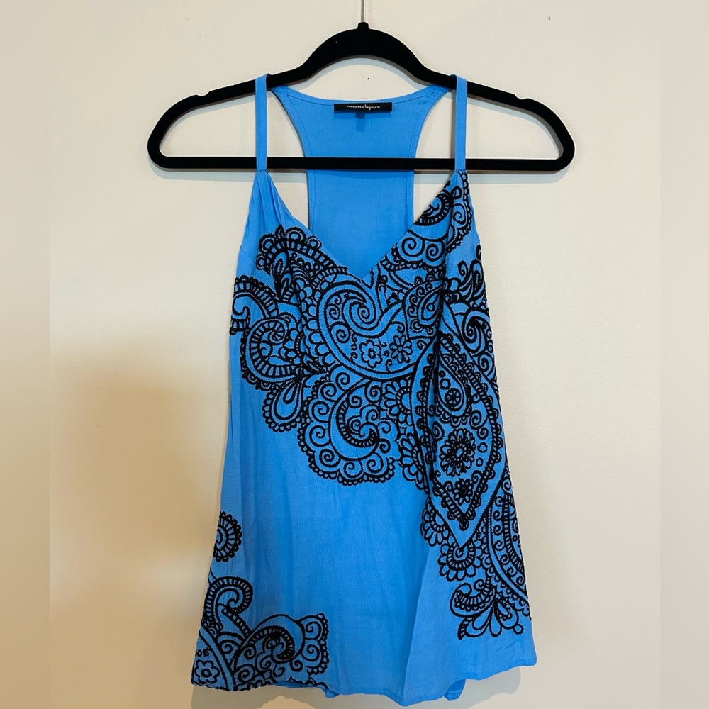 Nanette Lepore stitched tank top